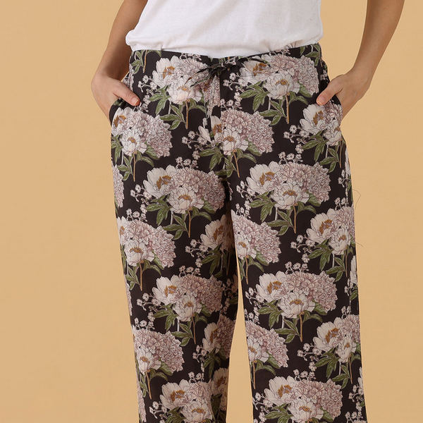 Lainey PJ Pants in a Bag | Mahogany | boogie + birdie

