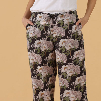 Lainey PJ Pants in a Bag | Mahogany | boogie + birdie