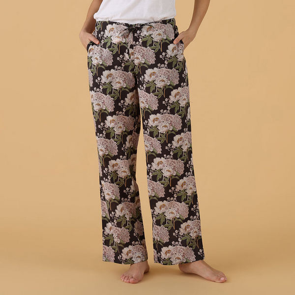 Lainey PJ Pants in a Bag | Mahogany | boogie + birdie


