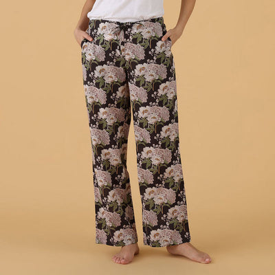 Lainey PJ Pants in a Bag | Mahogany | boogie + birdie