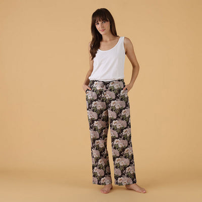 Lainey PJ Pants in a Bag | Mahogany | boogie + birdie