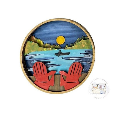 Lake Life Shadow Box Kit | Our Little Makery | boogie + birdie