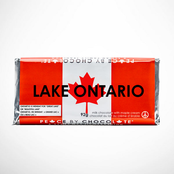 Lake Ontario Milk Chocolate with Maple Cream Bar | Peace by Chocolate | boogie + birdie
