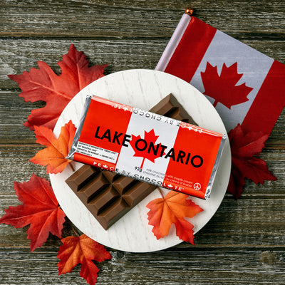 Lake Ontario Milk Chocolate with Maple Cream Bar | Peace by Chocolate | boogie + birdie