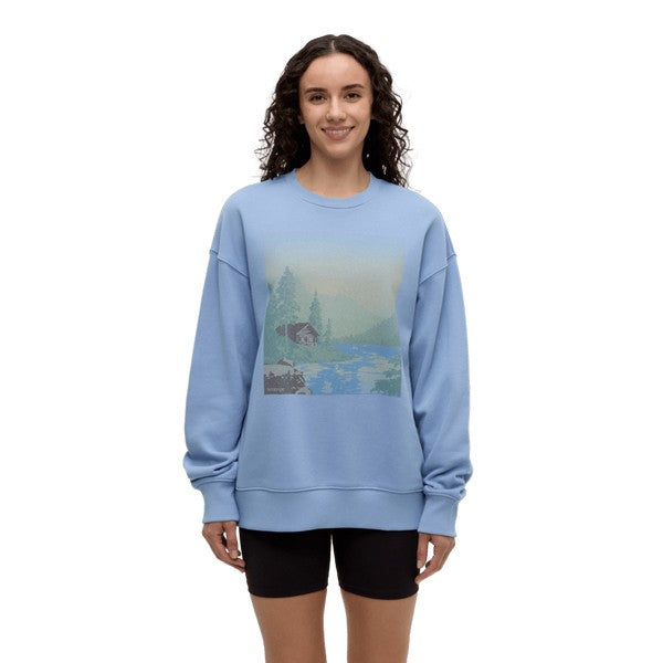 Lakeside Blue/Reed Yellow Lakeshore Crew | tentree | boogie + birdie