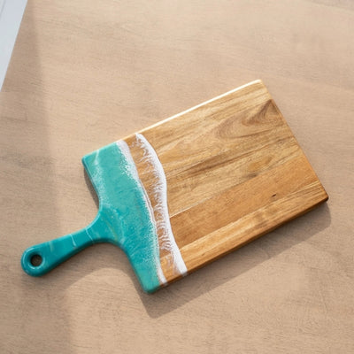 Caribbean Blue Large Acacia Cheese Board | Lynn & Liana | boogie + birdie