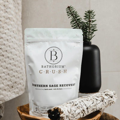 Northern Sage Recovery Crush Bath Soak 600g | Bathorium | boogie + birdie