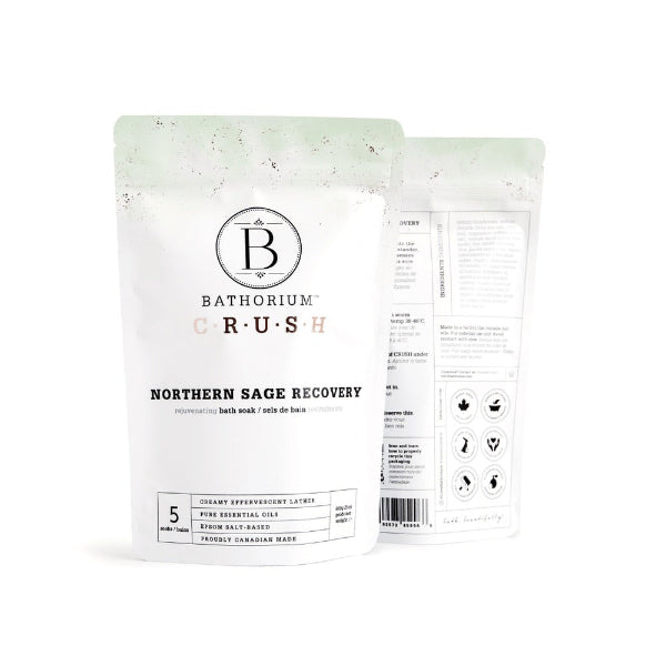 Northern Sage Recovery Crush Bath Soak 600g | Bathorium | boogie + birdie