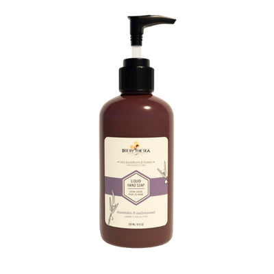 Lavender & Cedarwood Liquid Hand Soap | Bee by the Sea | boogie + birdie