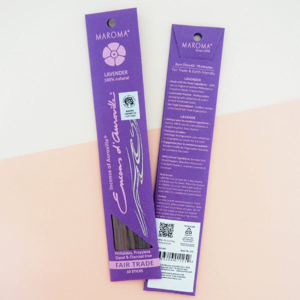 Lavender Incense | Maroma | boogie + birdie