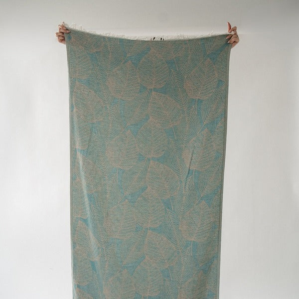 Leaf Applique Turkish Towel | Pokoloko | boogie + birdie