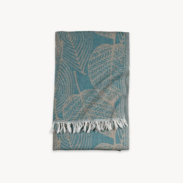 Leaf Applique Turkish Towel | Pokoloko | boogie + birdie