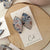 Blue Fall Leaf Cork Earrings  | Plum Tree | boogie + birdie