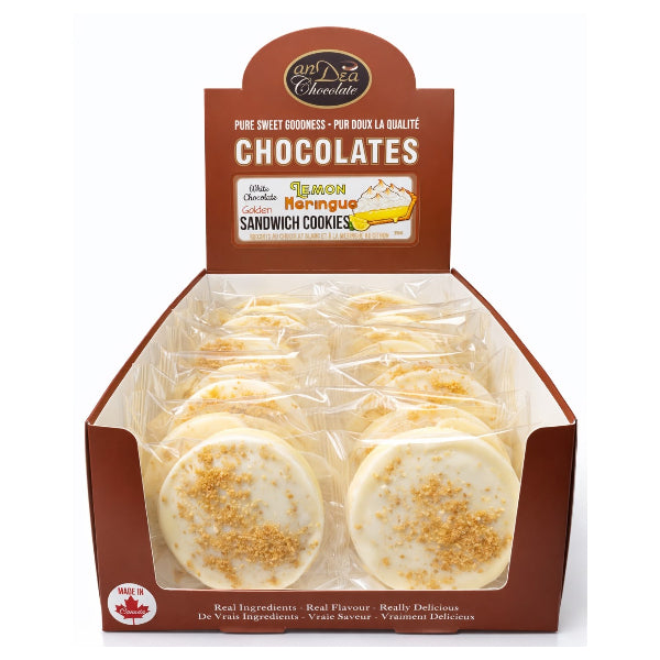 Lemon Meringue Cup Oreo Cookie  | anDea Chocolate | boogie + birdie