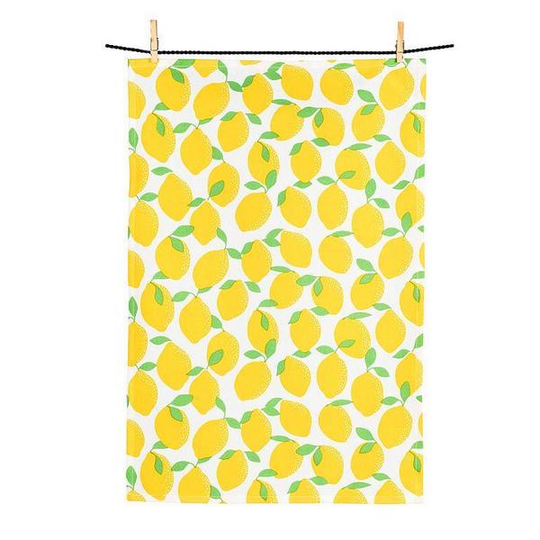 Lemons Dishcloth + Tea Towel Set | Kitchen | boogie + birdie