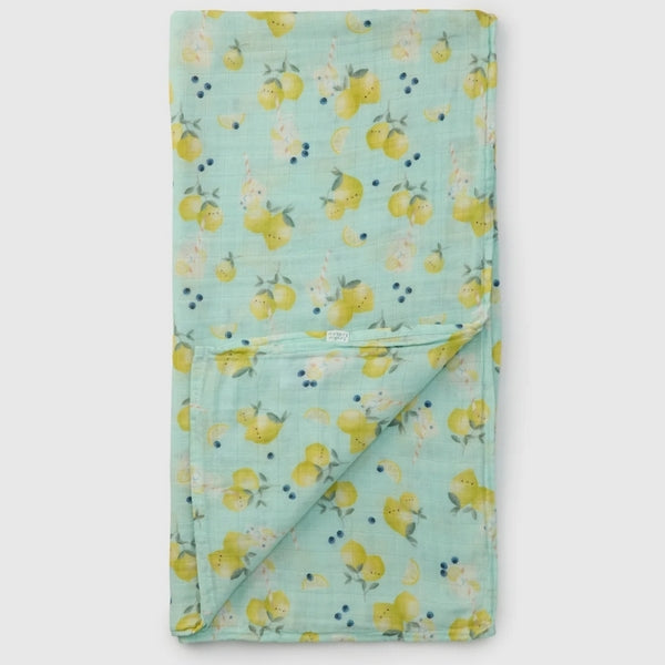 Lemon Squeezy Muslin Swaddle | Loulou Lollipop | boogie + birdie