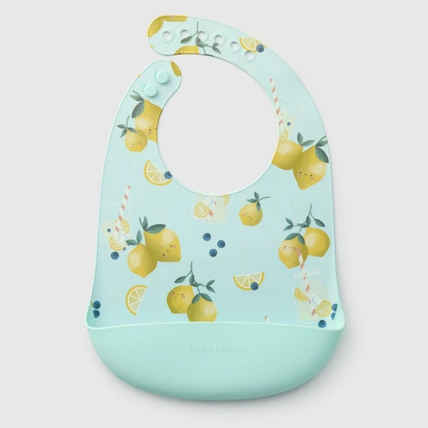 Lemon Squeezy Silicone Bib  | Loulou Lollipop | boogie + birdie