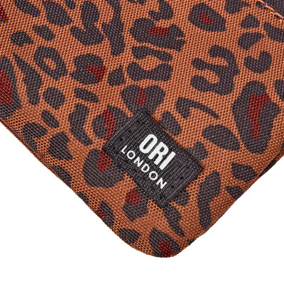 Leopard Carnaby Wallet | Ori London | boogie + birdie