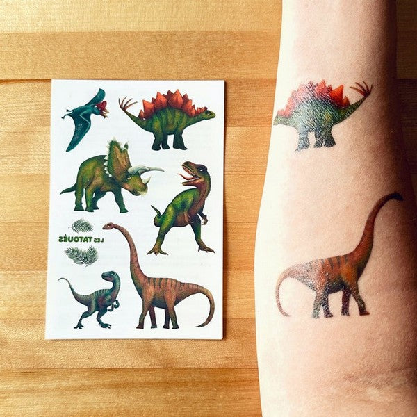 Dinosaur Temporary Tattoos | Les Tatoués | boogie + birdie