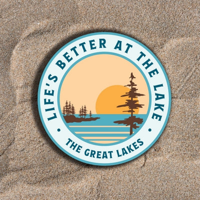 Life's Better at the Lake Sticker | Le Petit Lapin | boogie + birdie