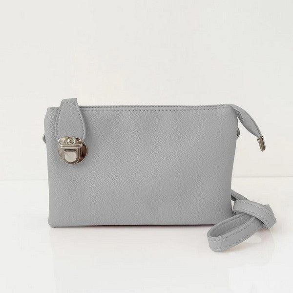 Light Grey Multi-Pocket Crossbody | Caracol | boogie + birdie
