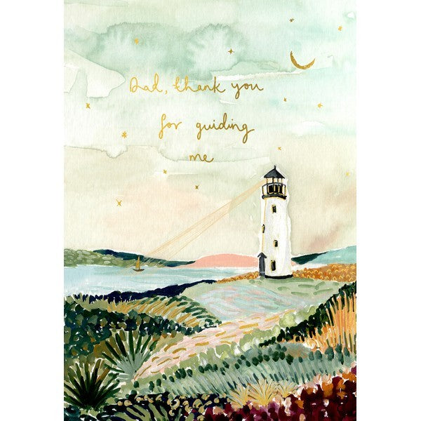 Lighthouse Dad Father's Day Card | Louise Mulgrew | boogie + birdie