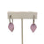 Lilac Petals Hoop Earrings | Osmose Jewellery | boogie + birdie