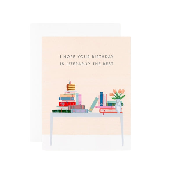 Literarily The Best Birthday Card | Dear Hancock | boogie + birdie