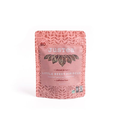 Little Berry Hibiscus Loose Leaf Tea Pouch | Justea | boogie + birdie