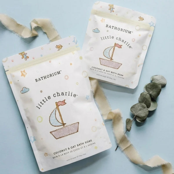 Large Little Charlie Baby Bath Soak | Bathorium | boogie + birdie

