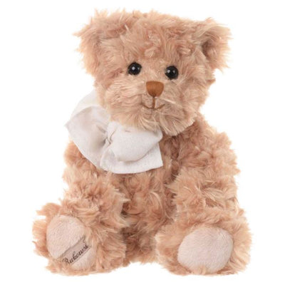 Little Daniel Bear Plush with White Bow | Bukowski Bears | boogie + birdie