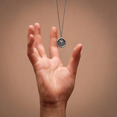 Silver Live Every Moment Talisman Necklace | Pyrrah | boogie + birdie