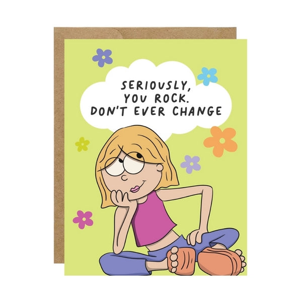 Lizzie, You Rock Birthday Card | Simple Whimsy | boogie + birdie