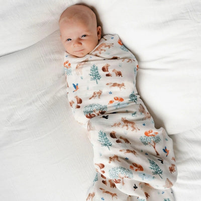 Llama Adventures Muslin Swaddle | Loulou Lollipop | boogie + birdie