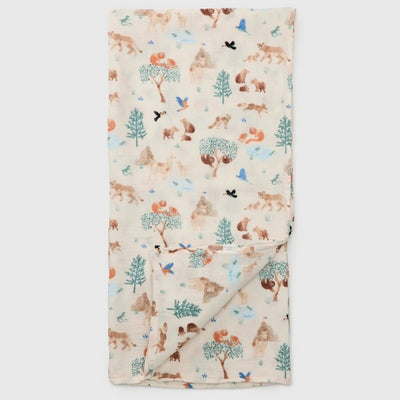 Llama Adventures Muslin Swaddle | Loulou Lollipop | boogie + birdie