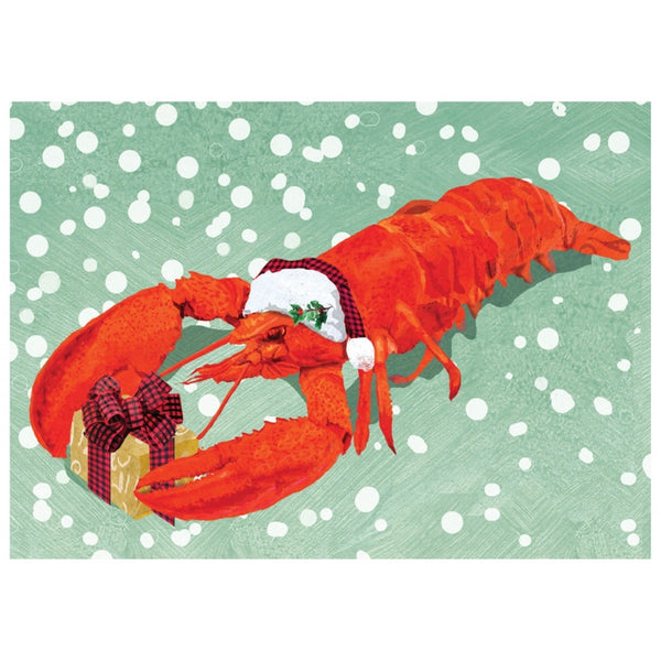 Lobster Christmas Card | Allport | boogie + birdie 