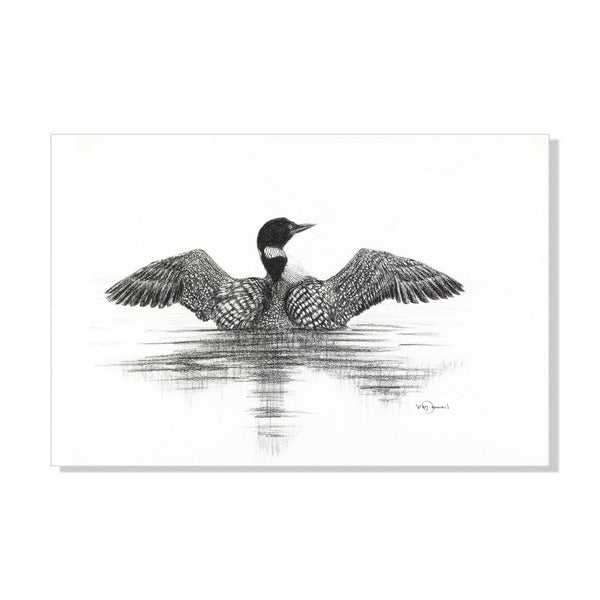 Loon Print 8x10 | Le Nid Atelier | boogie + birdie

