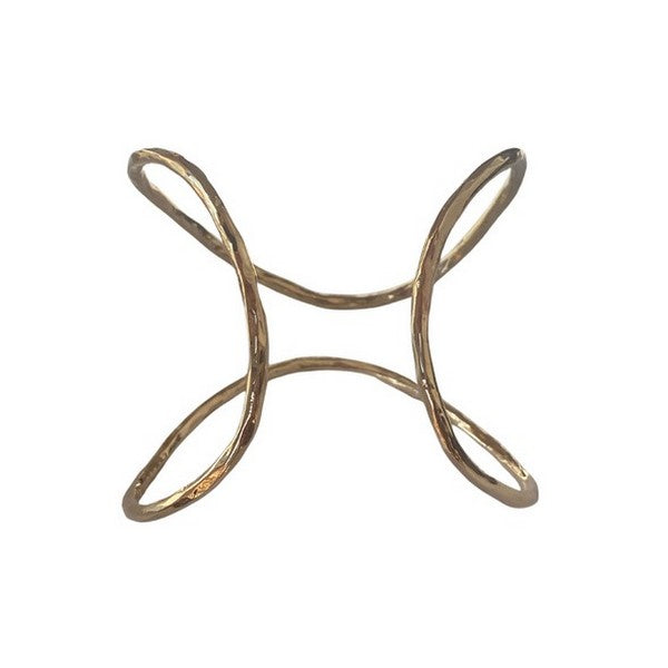 Brass Lissa Bowie Loop Cuff