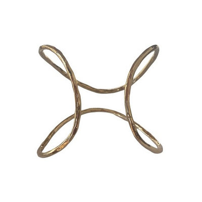 Brass Lissa Bowie Loop Cuff