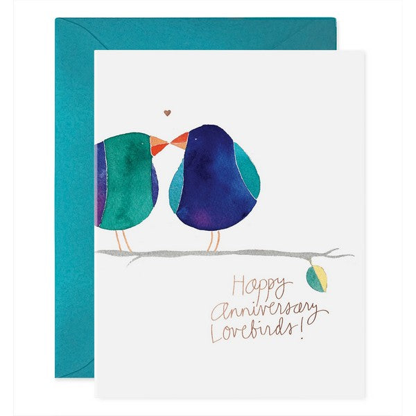 Lovebirds Anniversary Card | E Frances | boogie + birdie