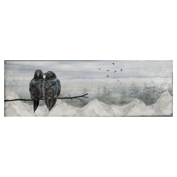 Lovebirds Branch Timber Art | Cedar Mountain Studios | boogie + birdie
