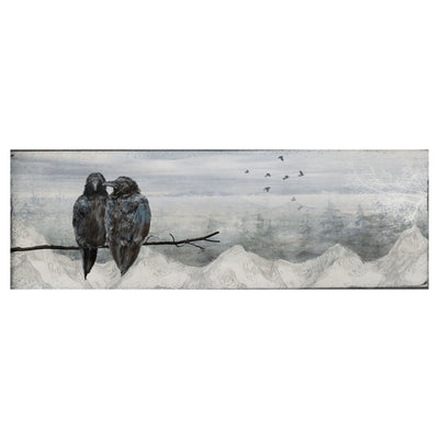 Lovebirds Branch Timber Art | Cedar Mountain Studios | boogie + birdie