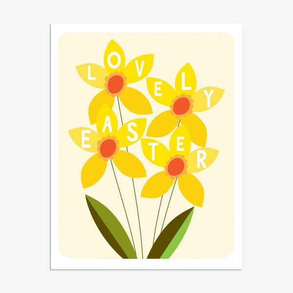 Lovely Easter Card | Think of Me Stationery | boogie + birdie