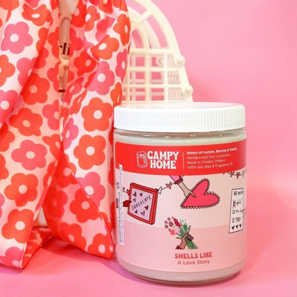 A Love Story Candle | Campy | boogie + birdie

