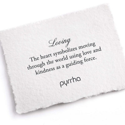 Silver Loving Appreciation Talisman Necklace | Pyrrah | boogie + birdie