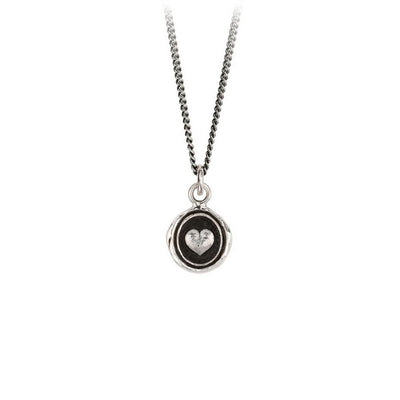 Silver Loving Appreciation Talisman Necklace | Pyrrah | boogie + birdie