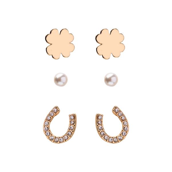 Gold Lucky Mix & Match Earring Set | Foxy Originals | boogie + birdie