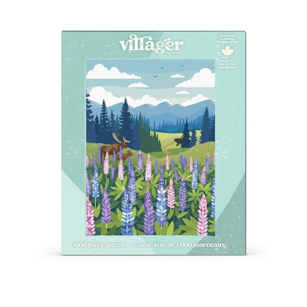 Lupines Meadow Puzzle (VPLUME01) | Villager Puzzles | boogie + birdie