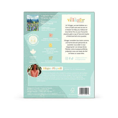 Lupines Meadow Puzzle (VPLUME01) | Villager Puzzles | boogie + birdie