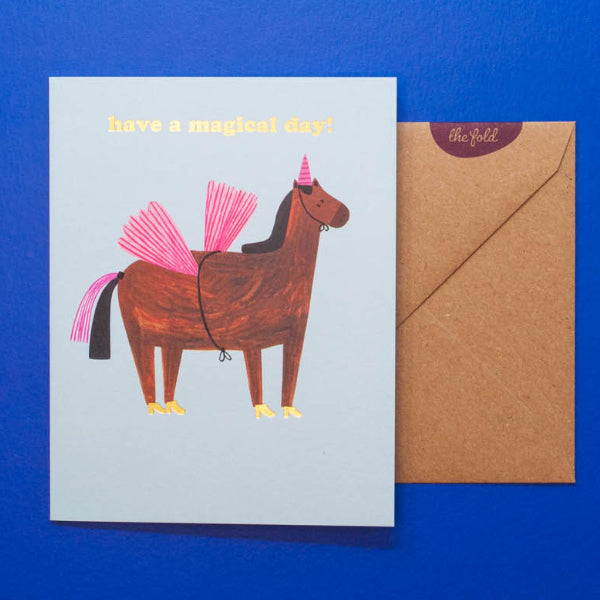 Magical Unicorn Birthday Card | Greeting Cards | boogie + birdie